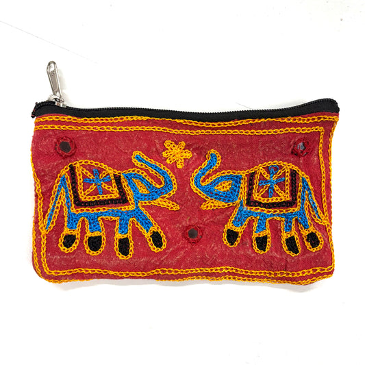 ELEPHANT SARI PURSE 19x12CM