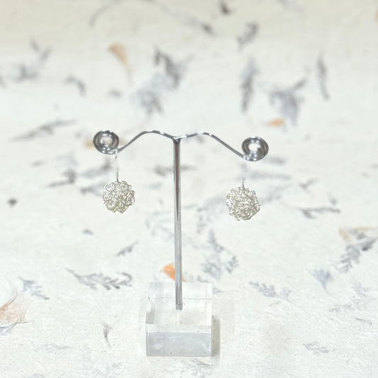 925 Sterling Silver wired Earring