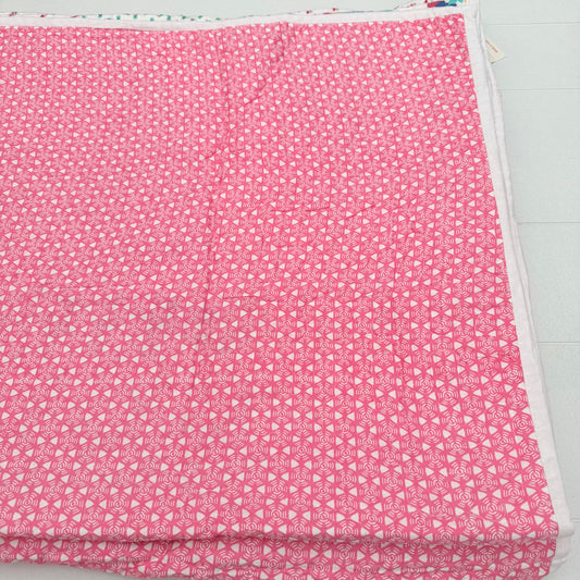REVERSIBLE COTTON PRINTED PADDED QUILT 220x270cm