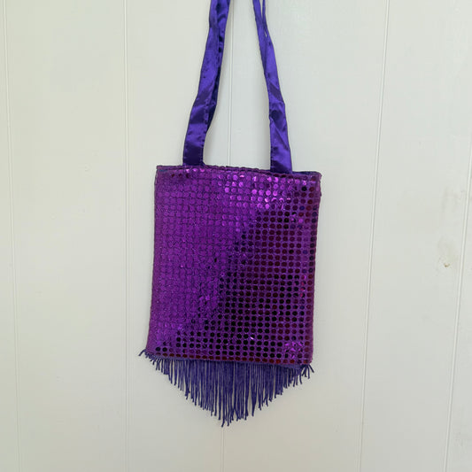 SATIN SHOULDER BAG 25x20cm