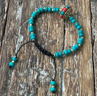 TIBETAN TORQUOISE BRACELET
