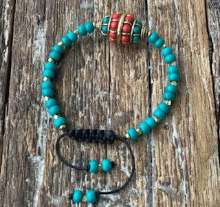 TIBETAN TORQUOISE BRACELET