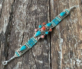 TIBETAN TORQUOISE BRACELET
