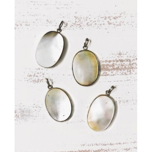 STERLING SILVER PEARL PENDANT