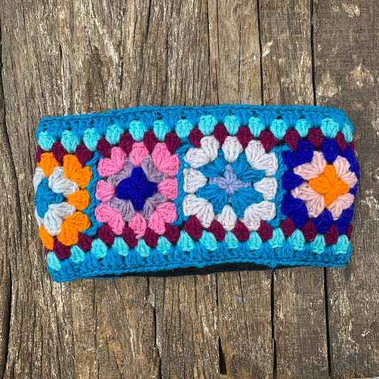 100% WOOL HAND KNITTED HEADBAND