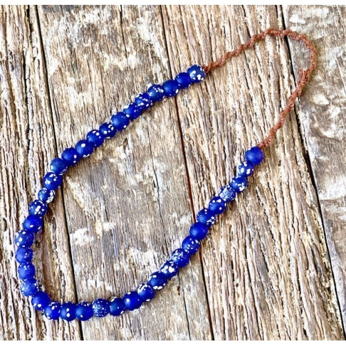 NAGALAND GLASS BEAD NECKLACE