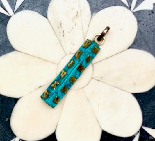 TIBETAN TORQUOISE PENDANT