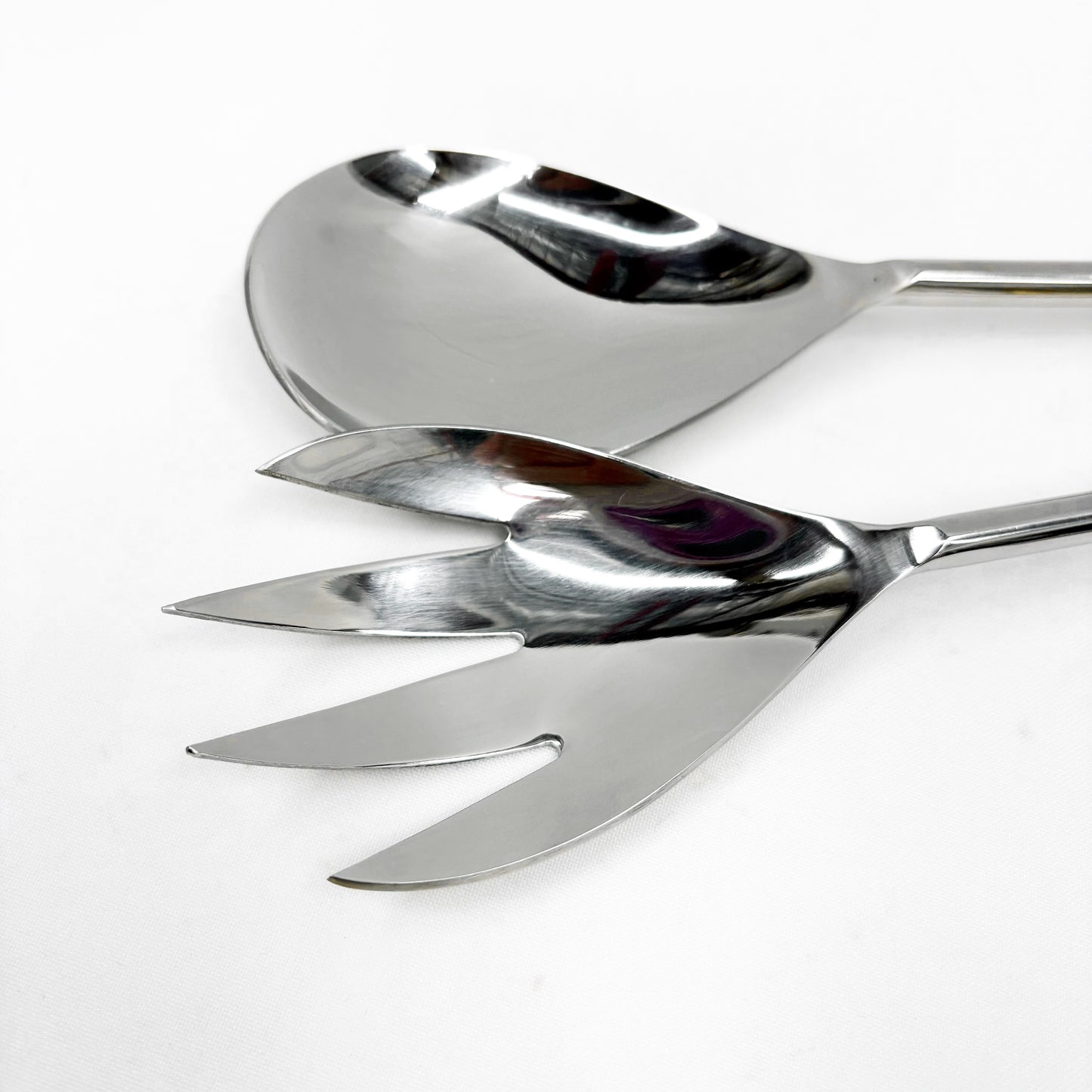 Stainless Steel Brass Fish Serving Spoons 27x6x1.5