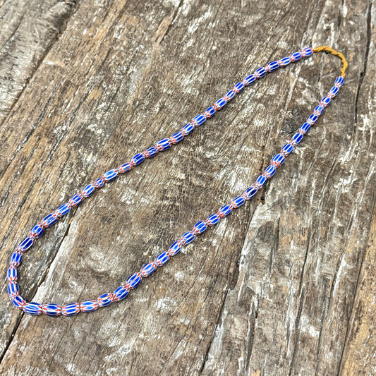 NAGALAND TRIBAL GLASS BEAD NECKLACE