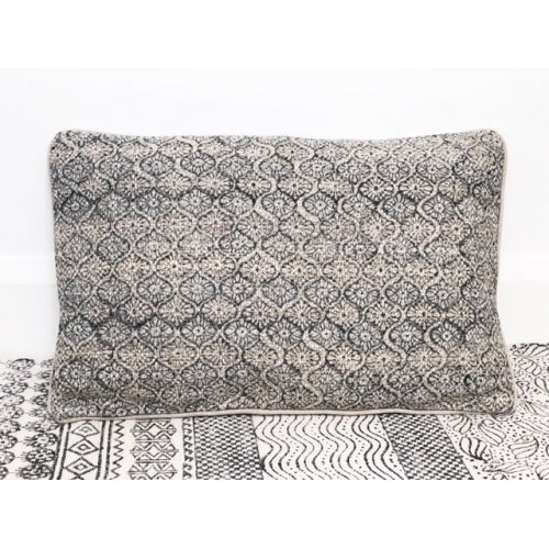 HEAVY WOOL HANDWOVEN PILLOW 40X60CM