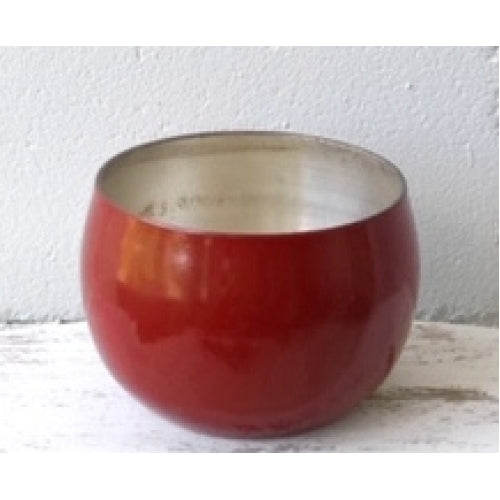 SILVER PAINTED BOWL 7x5cm