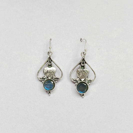 Labradorite Love 925 Sterling Silver Earring
