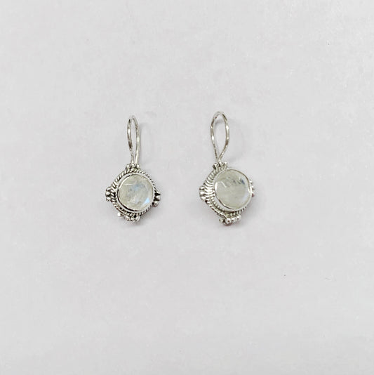 Moonstone 925 Sterling Silver Earring