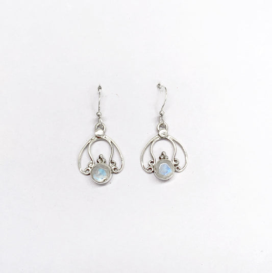 Moonstone 925 Sterling Silver Earring