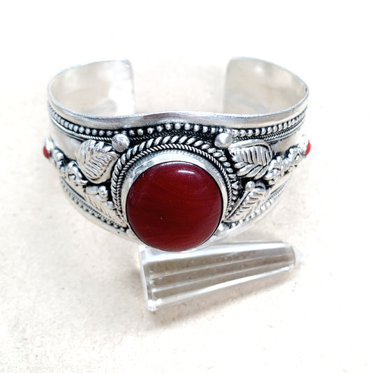 HANDMADE CARNELIAN CUFF
