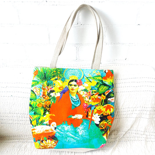 HEAVY COTTON FRIDA SHOULDER BAG 45x30