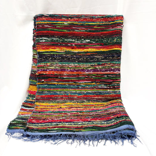 COTTON DURRY RUG “TWILIGHT” 105x180CM
