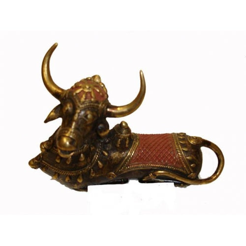 BRASS TRIBAL NANDI
