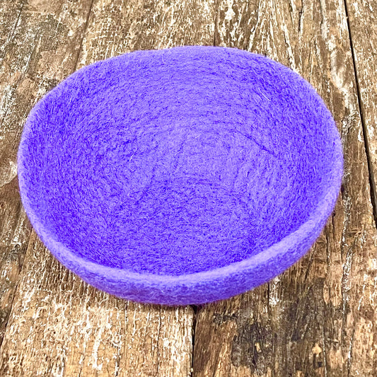 HANDMADE FELT BOWL 20X8CM