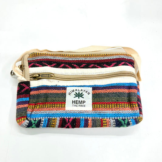 COTTON CARRY PURSE 20x14cm