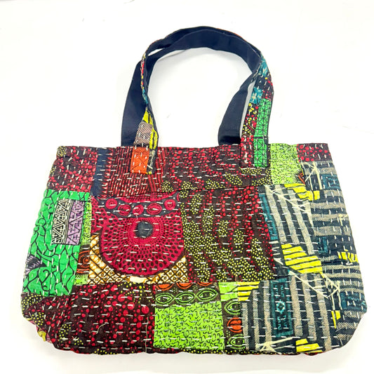 (Copy) HANDSTICHED KANTHA BAG 42X33CM
