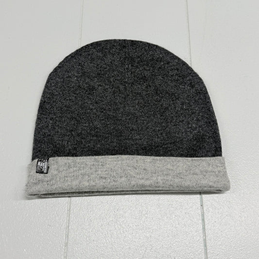 WOOL N CASHMERE BLEND DOUBLE SIDED BEANY