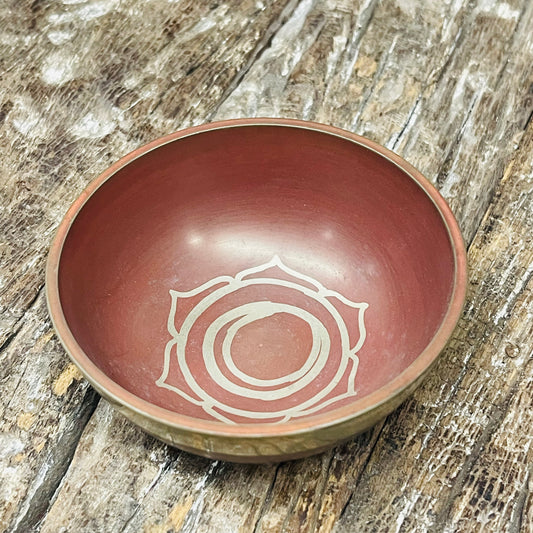 BRONZE MINI SINGING BOWL 8.5CM WITH A STICK