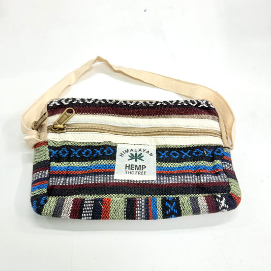 COTTON CARRY PURSE 20x14cm