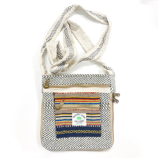 COTTON TRAVEL SHOULDER BAG OLIVE