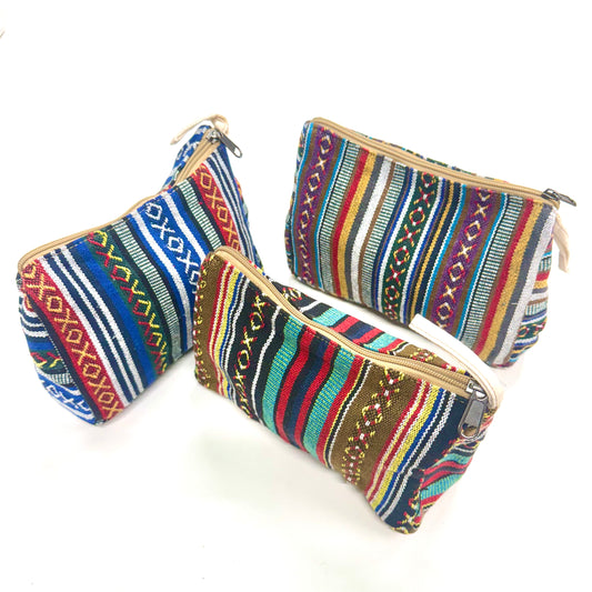 TRIBAL COTTON PURSE 22x16x7cm with inner pocket