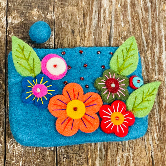 HANDMADE FELT PURSE
