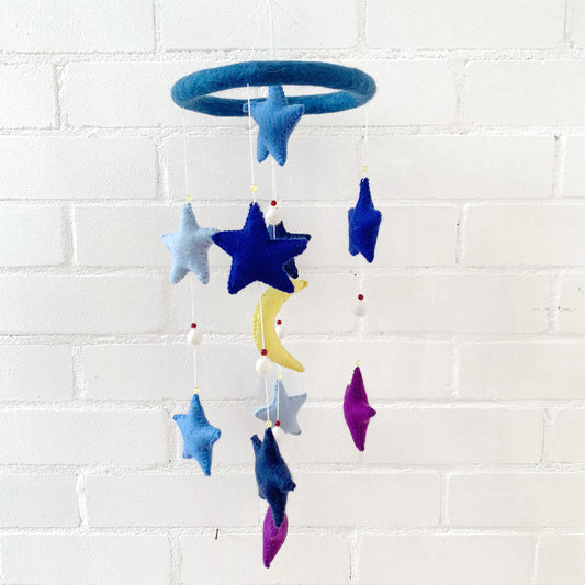 FELT STAR MOBILE HANGING- PREORDER