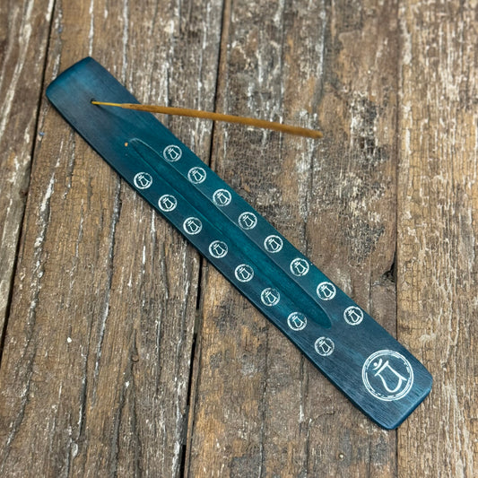 CHAKRA WOODEN INCENSE BURNER