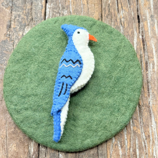 FELT BIRD FINGER PUPPET