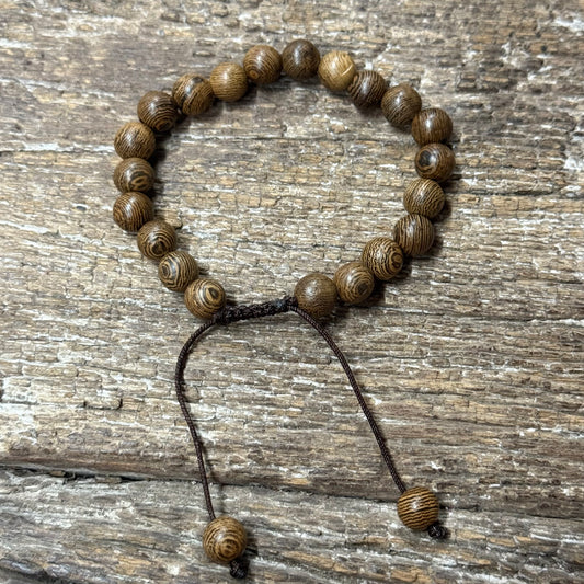 APPLE WOOD PRAYER BRACELET