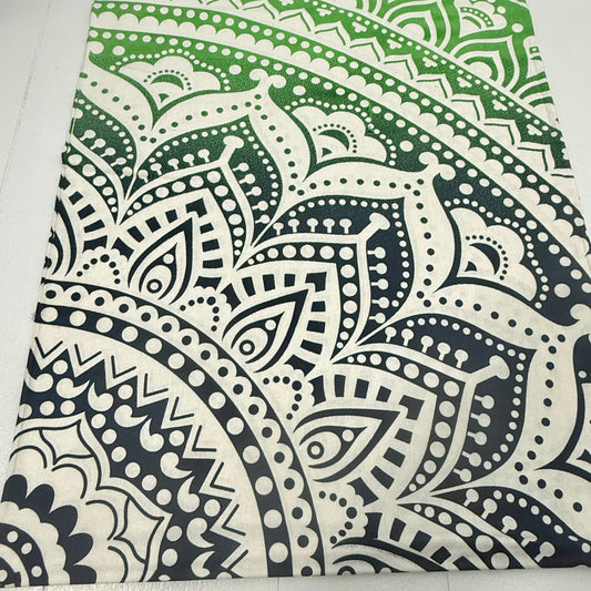 100% COTTON MANDALA PRINTED THROW 210x240CM