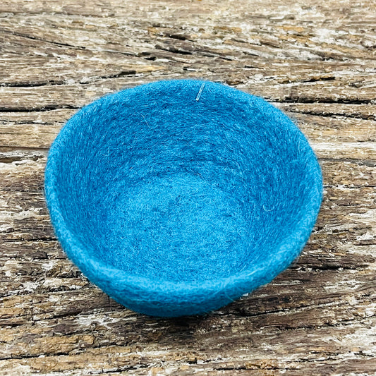 HANDMADE FELT BOWL 20X8CM