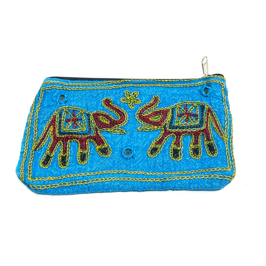 ELEPHANT SARI PURSE 19x12CM