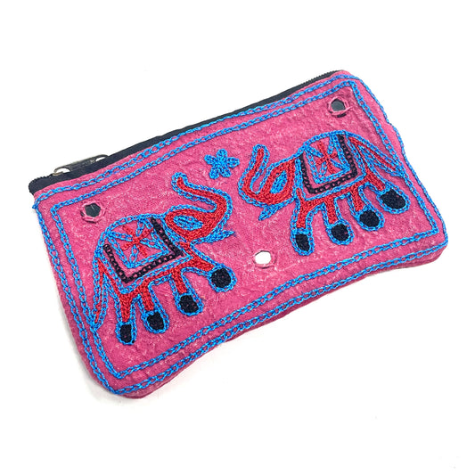 ELEPHANT SARI PURSE 19x12CM