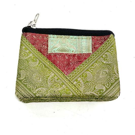 BW6 SILK SARI PURSE 9x11CM
