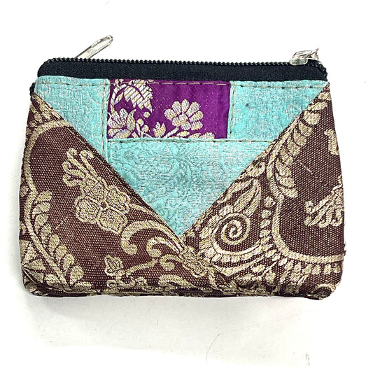 BW6 SILK SARI PURSE 9x11CM