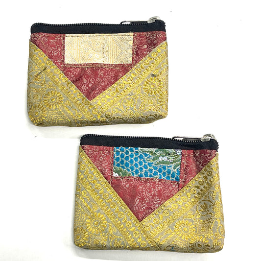 BW6 SILK SARI PURSE 9x11CM