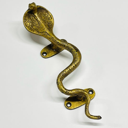 BRASS SNAKE HANDLE