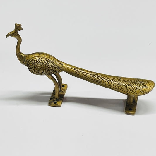 BRASS PEACOCK HANDLE