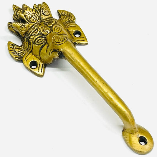 BRASS GANESH HANDLE