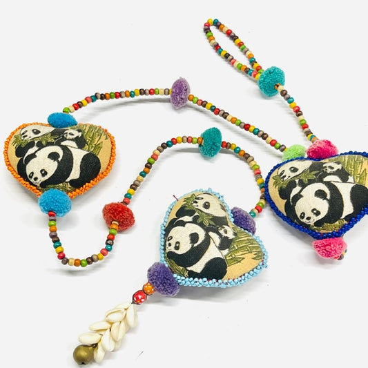 HEART PANDA HANGING