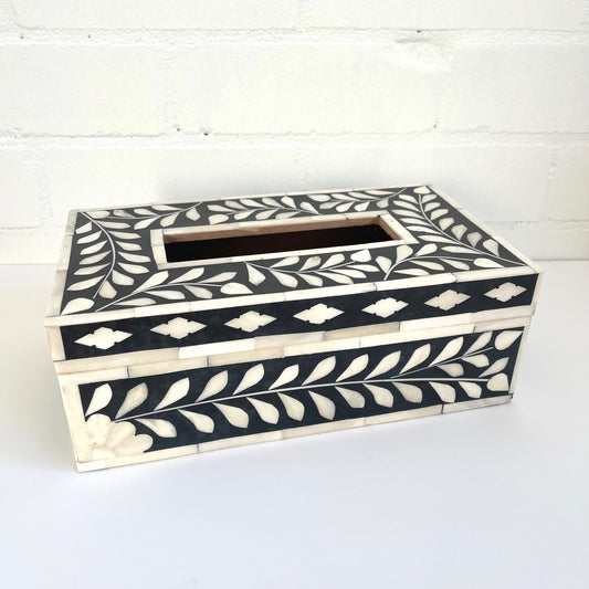 BONE INLAY TISSUE BOX