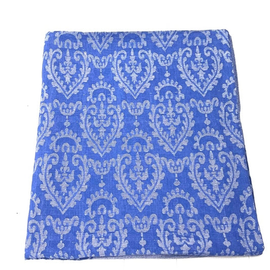KING SIZE COTTON JACQUARD BED THROW 220x270cm