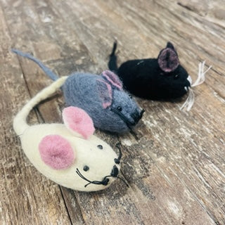 FELT MOUSE GRAY