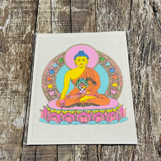SAKYAMUNI BUDDHA CARD WITH ENVELOPE